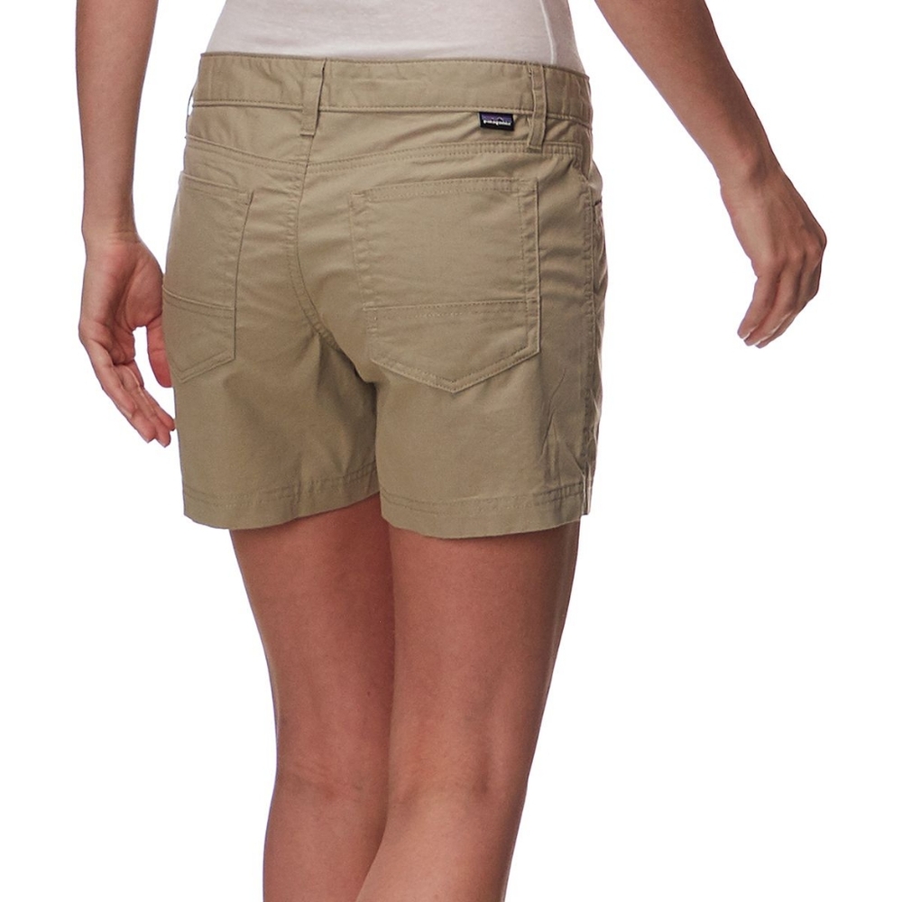PATAGONIA Granite Park Organic Cotton Women's Shorts Tan Size 10 | gorpcore |